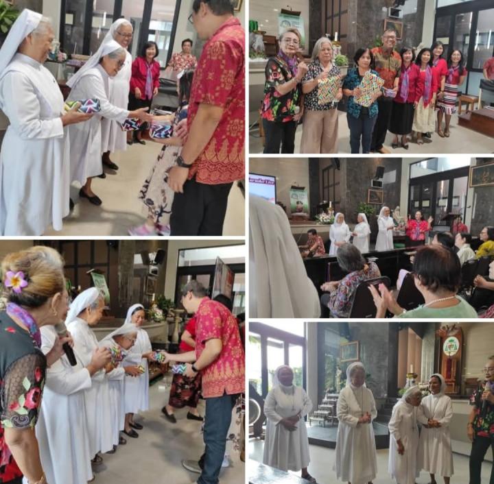 Ratusan Umat Padati  Katedral Tanjungkarang, Rayakan Hari Kakek Nenek Sedunia dengan Penuh Sukacita